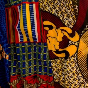 African print Maxi Skirt
